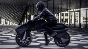 motocykl z drukarki 3D