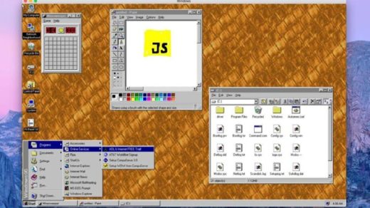 Windows 95 Electron